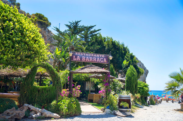 Entrada Restaurante La Barraca